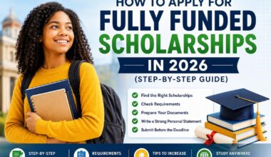 how to apply for fully funded scholarships