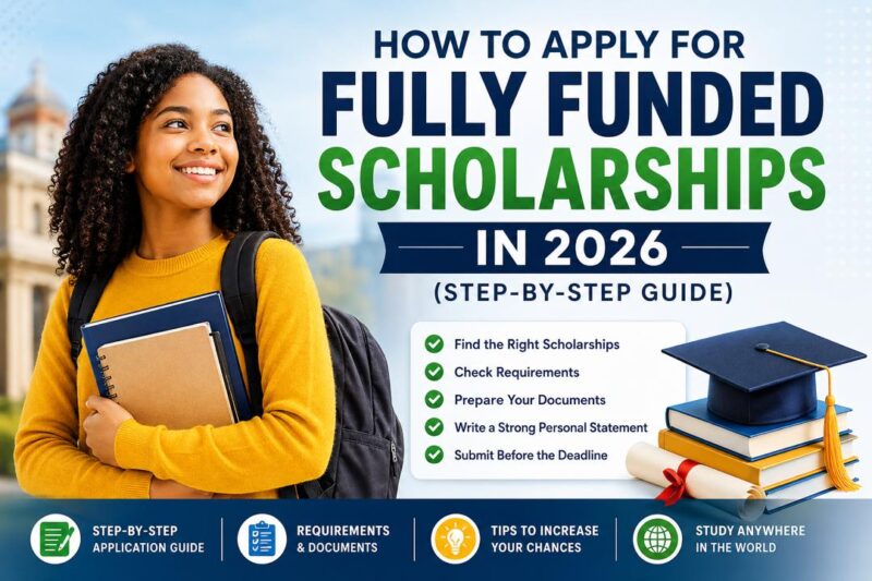 how to apply for fully funded scholarships